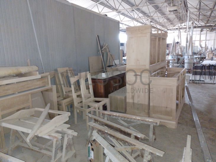 Equipamentos Indústria Carpintaria · Stock Produto Acabado