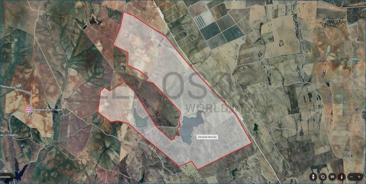 Herdade com 400 hectares · Mourão