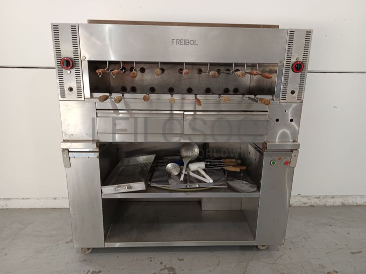 Churrasqueira Freibol · Placa · Forno Teka