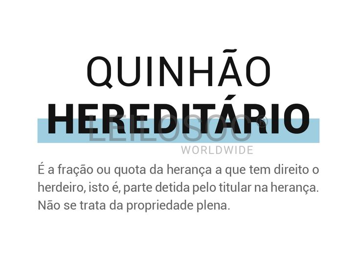 Quinhão Hereditário · Mora, Évora