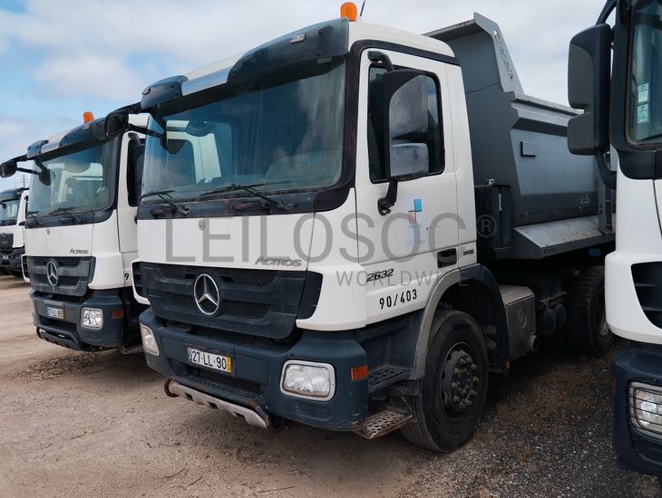 Camião Basculante Tras. 26 T Mercedes-Benz 2632 K