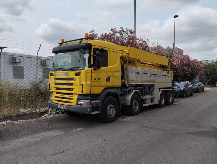 Scania R420 de Hidroaspiração · Ano 2007
