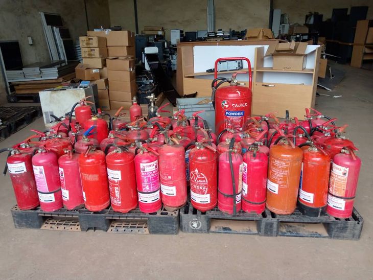 Fire Safety Equipment: 68 Fire Extinguishers