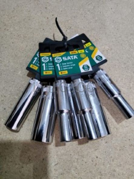 CONJUNTO 7 CHAVES DE CAIXA LONGAS 6 PONTOS DE 3/8" 