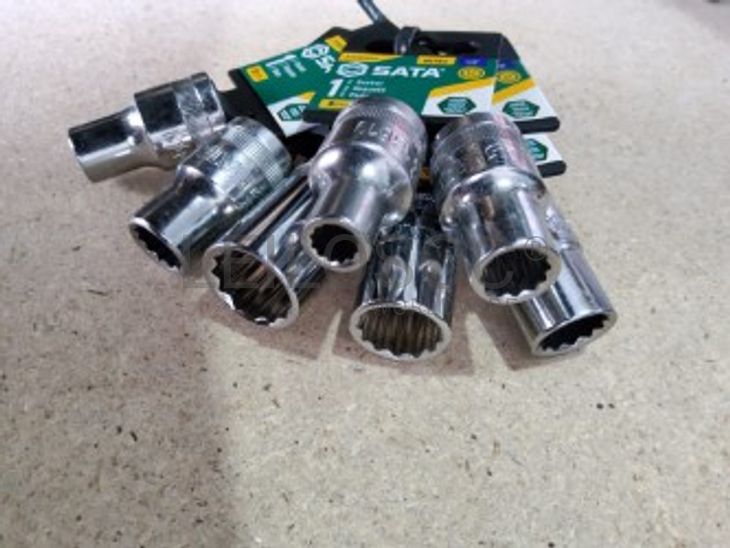 CONJUNTO 7 CHAVES DE CAIXA 12 PONTOS DE 1/2"