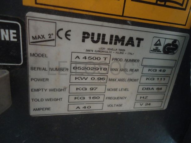 Lavadora e Aspiradora Chão