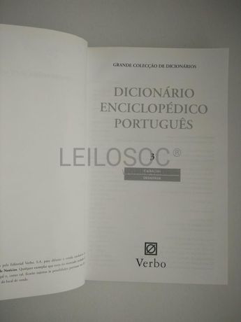 Dicionário Enciclopédico Português 3