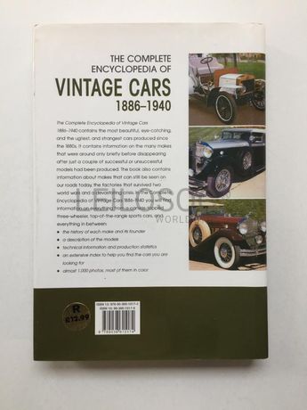 The complete encyclopedia of vintage cars 1886-1940