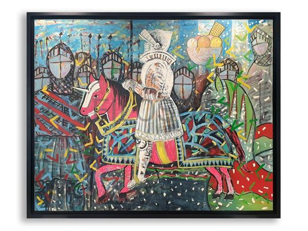 "A Vitória de Aljubarrota" · Gerardo Burmester · Lote 43