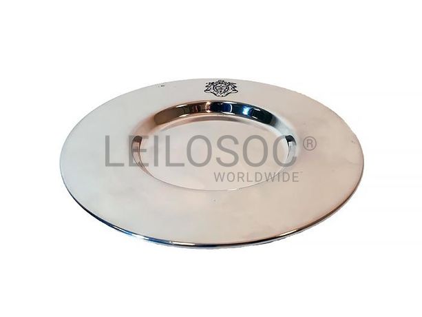 Seis pratos com brasão - Prata .925