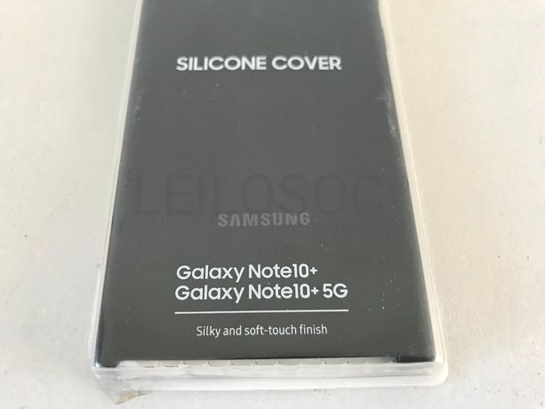 Capa Traseira Silicone Note 10