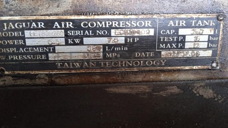 COMPRESSOR JAGUAR - HET80H260  ·