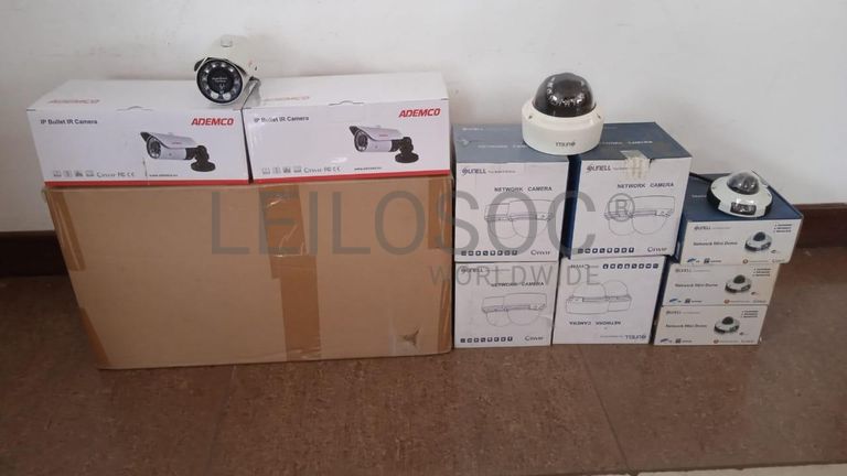 Equipamentos de vigilância  + Equipamentos de vigilância  + Equipamentos de vigilância  + Equipamentos de vigilância  + Equipamentos de vigilância  ·