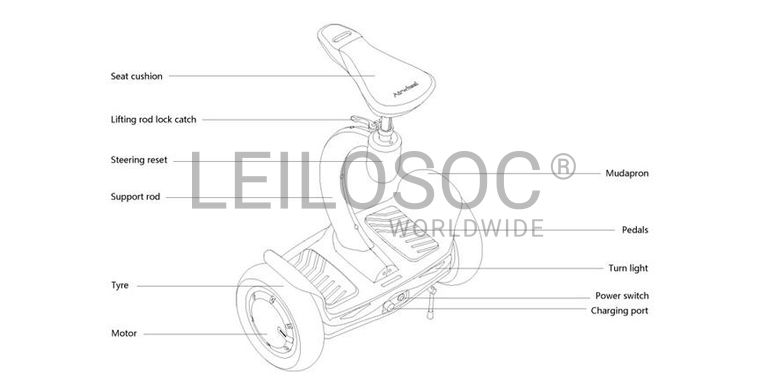 Segway 'Airwheel S8 Series'