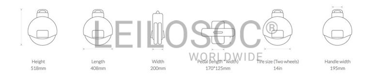 Monociclo elétrico 'Airwheel Q3'