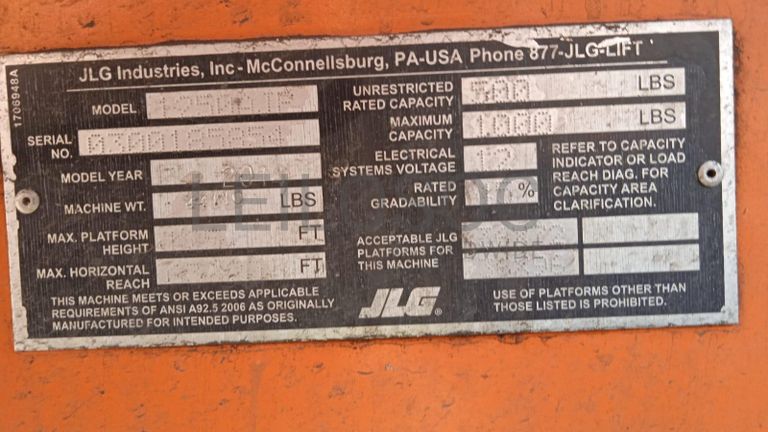 JLG 1250AJP ·