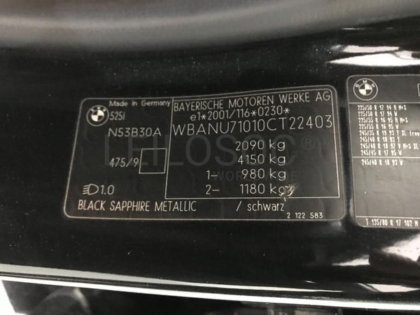 BMW 525 3.0i · Ano 2009