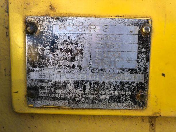 Mini Giratória Komatsu PC88MR-8 ·