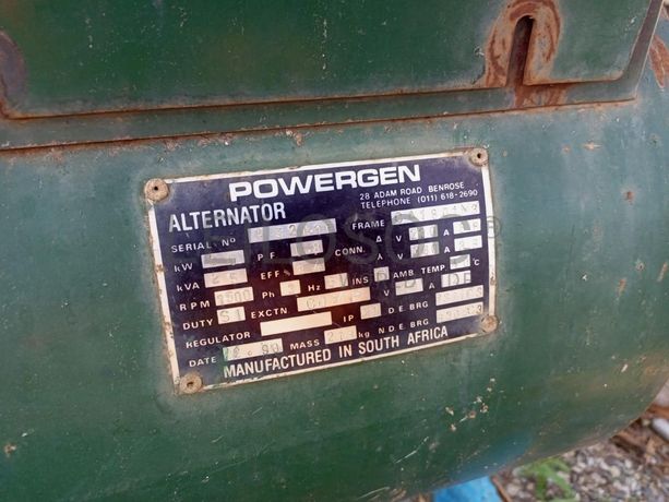 Gerador Lister 10KVA ·