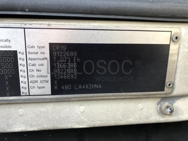 Scania R 480 · Ano 2007