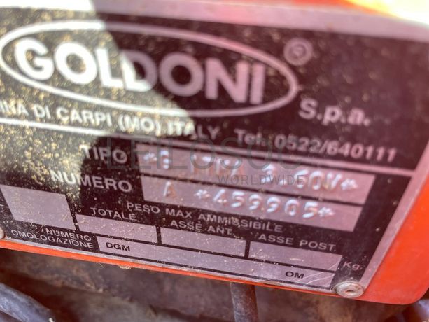 Trator Rastos Goldoni Gitma 3.60V