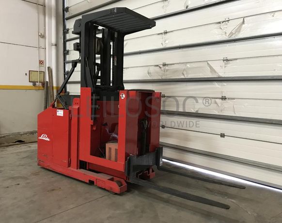 Empilhador Retrátil Linde · Ano 1993