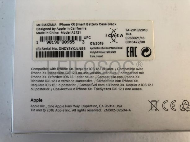 Bateria Extra iPhone XR