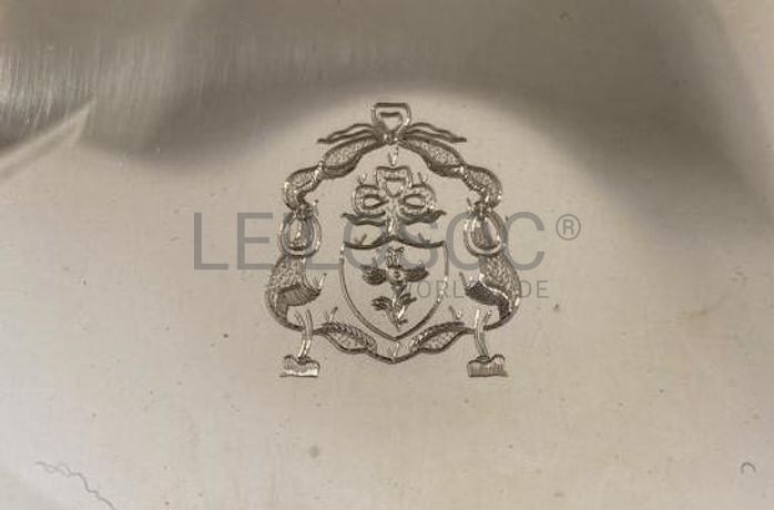 Seis taças com brasão - Prata .925