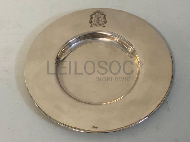 Prato com brasão - Prata .925