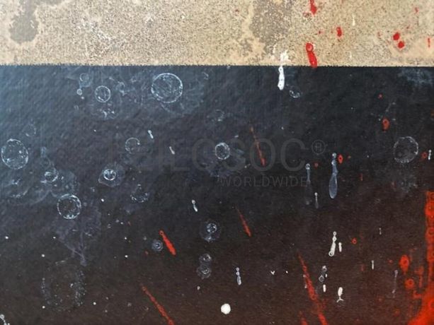 "Negro, rojo, blanco, gris" · Ciria