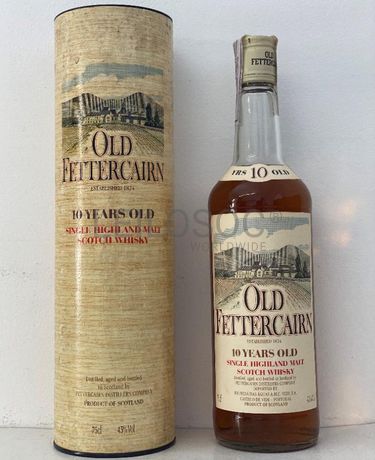 Whisky 'Old Fettercairn' - 10 Anos