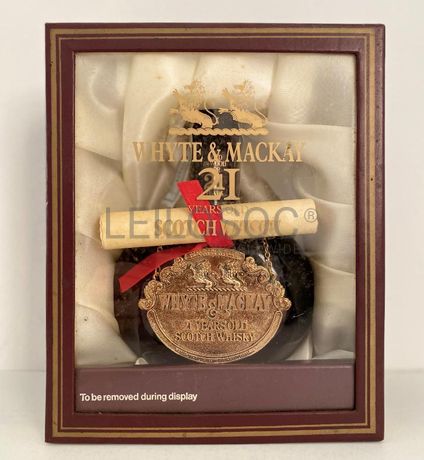 Whisky 'Whyte & Mackay' - 21 Anos 