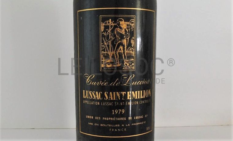 Garrafa de Vinho Tinto 'Cuvée de Luccius' - 1979