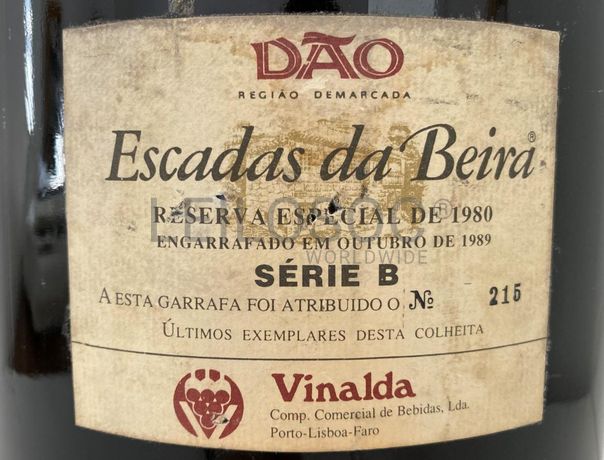 Garrafa de Vinho Tinto 'Escadas da Beira'