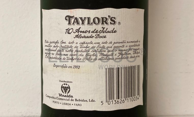 Vinho do Porto 'Taylor's' - 10 Anos