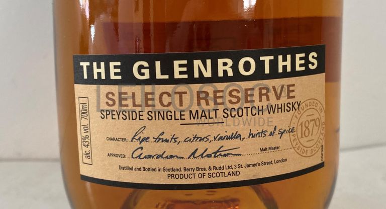 Whisky 'The Glenrothes' Select Reserve