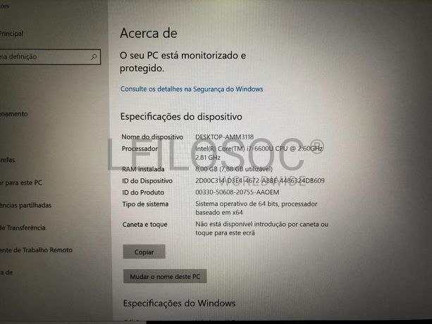 Portátil Lenovo T470s