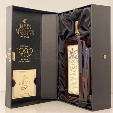 Whisky 'James Martin's' - Vintage 1982