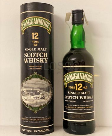 Whisky 'Cragganmore' - 12 Anos