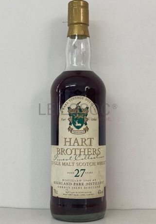 Whisky 'Hart Brothers' - 27 Anos