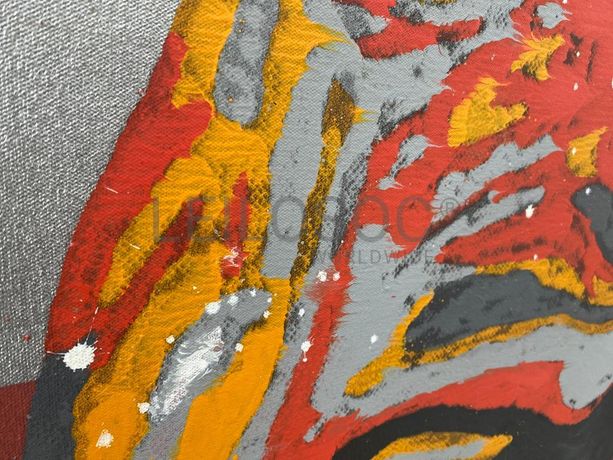 "Head on a geometrical field" · José Manuel Ciria