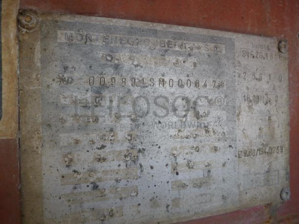 Reboque porta inertes