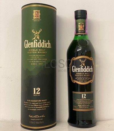 Whisky 'Glenfiddich Single Malt' - 12 Anos