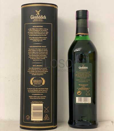 Whisky 'Glenfiddich Single Malt' - 12 Anos