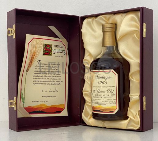 Whisky 'Signatory' - Vintage 1965 - 30 Anos