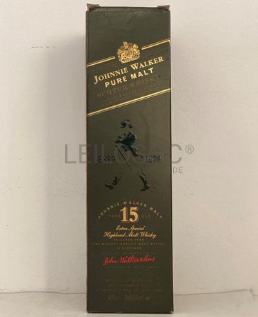 Whisky 'Johnnie Walker' - 15 anos - Extra Especial