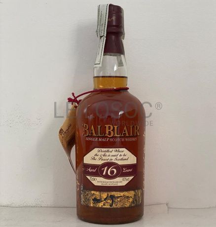 Whisky 'Balblair' - 16 Anos