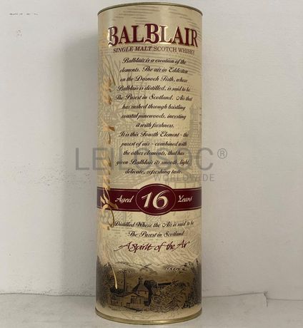 Whisky 'Balblair' - 16 Anos