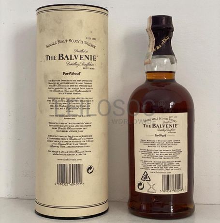 Whisky 'The Balvenie' - 21 Anos
