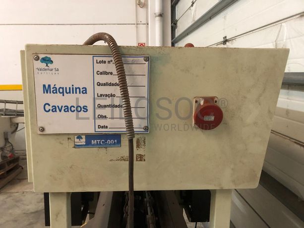 Máquina Eletrónica Escolher Rolhas · Sistema Alimentação